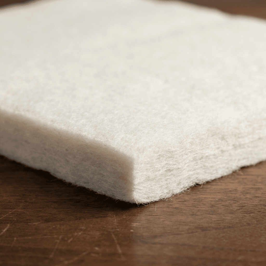 The Batting macro texture